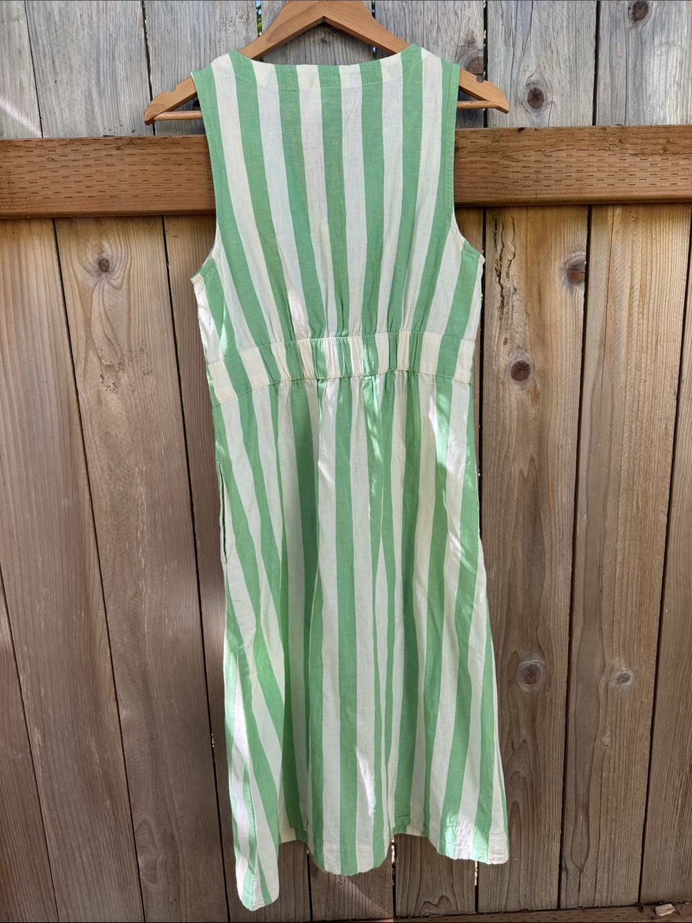 PACT organic summer linen dress - Picture 4 of 5